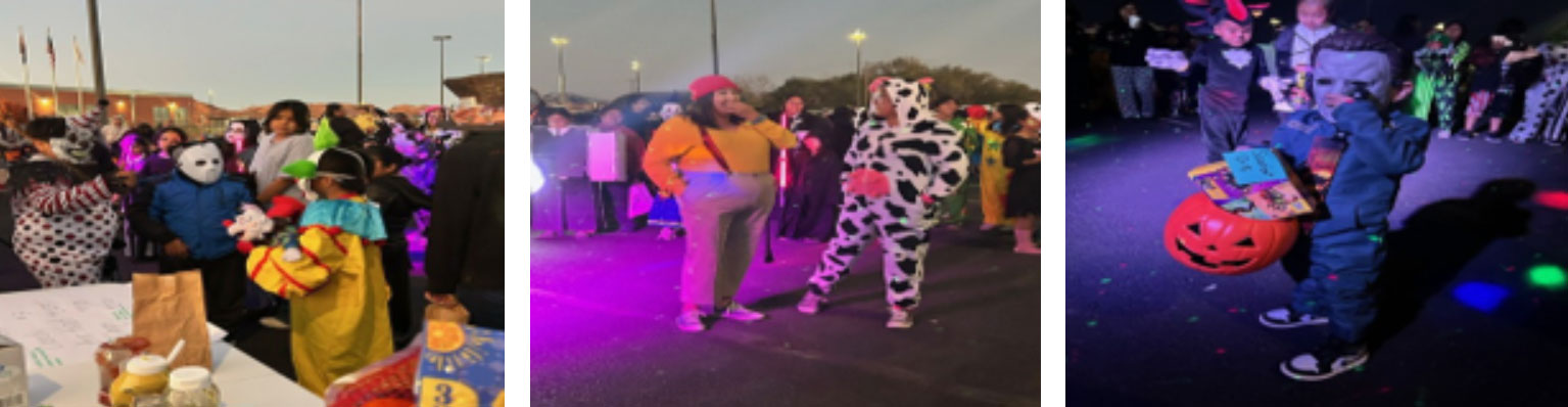To celebrate Halloween, the Parent Committee at Kayenta Community School hosted a festive Trunk or Treat event